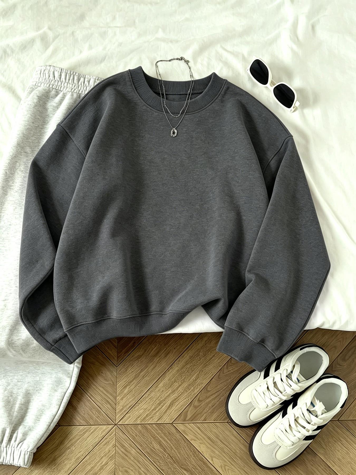 Winter Clothing On Sale Women'S - Im Ausverkauf: Neues, lockeres Damen-Sweatshirt mit