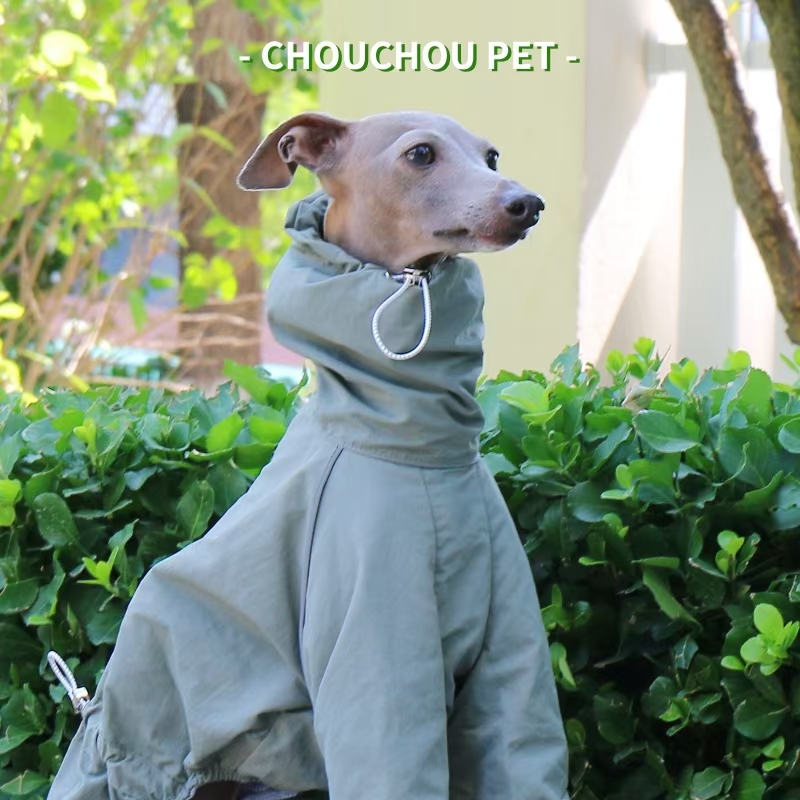 Winter Clothing For Dogs - Italienischer Windhund-Regenmantel für Herbst und Winter,