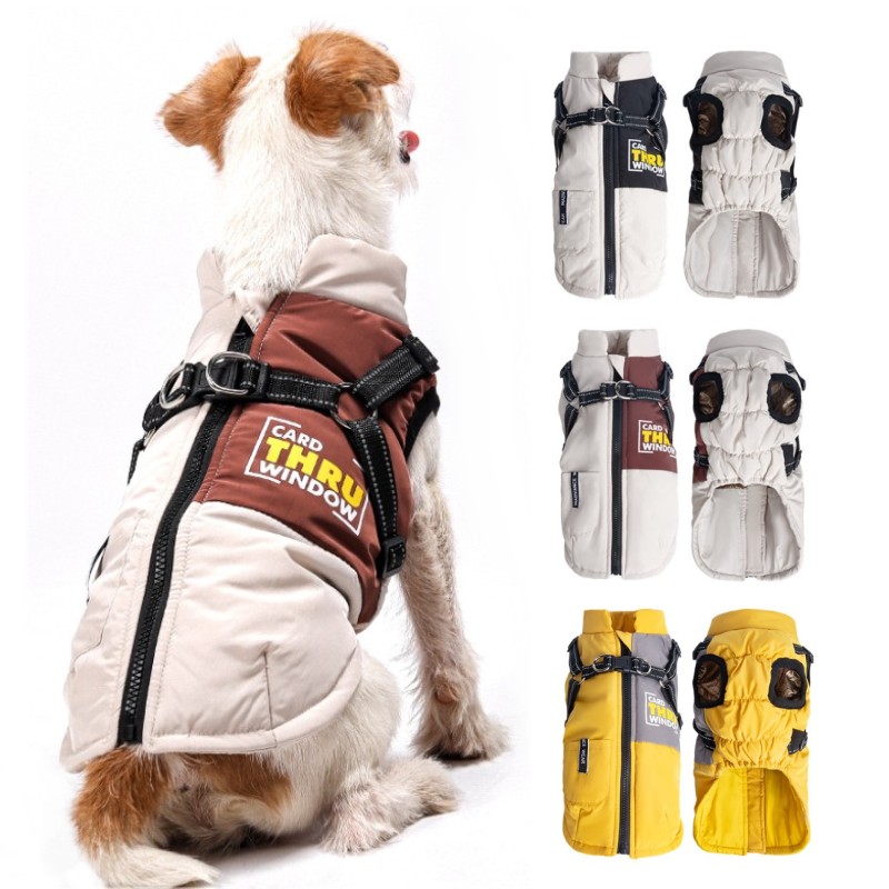 Jack Winter Clothing - Hundejacke Wasserdichte Winterkleidung für Hunde Warmer