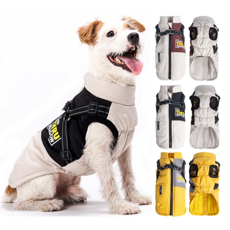 Jack Winter Clothing - Winterjacke für Hunde, Wasserdichter Hundemantel, Warme