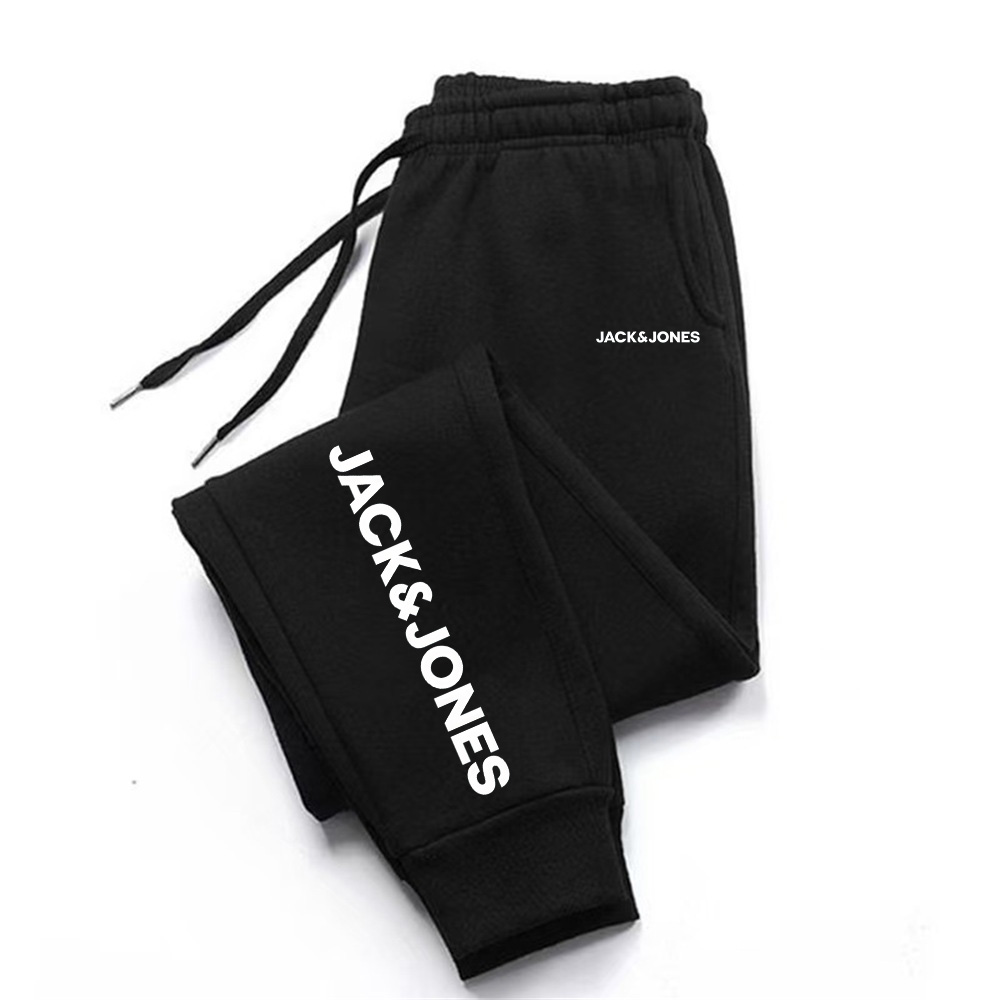 Jack Winter Clothing - Herren-Trainingsanzughose Jogger-Sweathose Frühling Herbst Fleece-Hose Herrenbekleidung