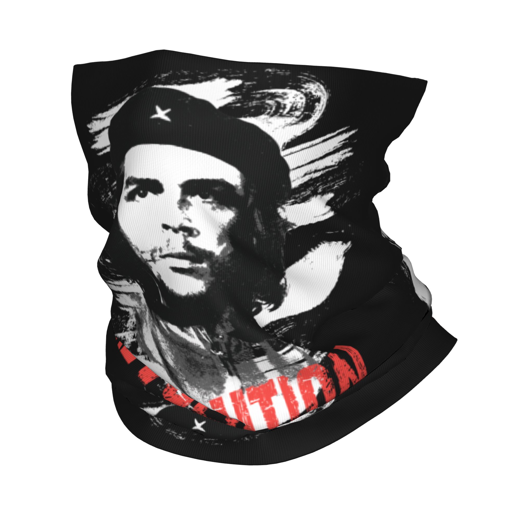 Neck Gaiter Fleece - Benutzerdefinierte Che Guevara Revolution Bandana Halswärmer