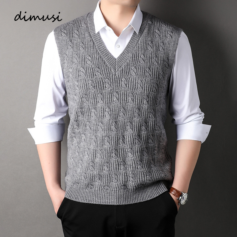 Winter Clothing Men Style - DIMUSI Herbst Winter männer Ärmellose Jacken