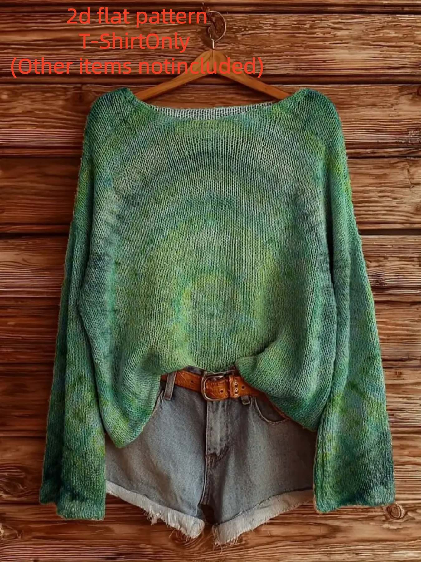 Winter Clothing Patterns - 2D Flaches Muster Herbst- und Wintermode