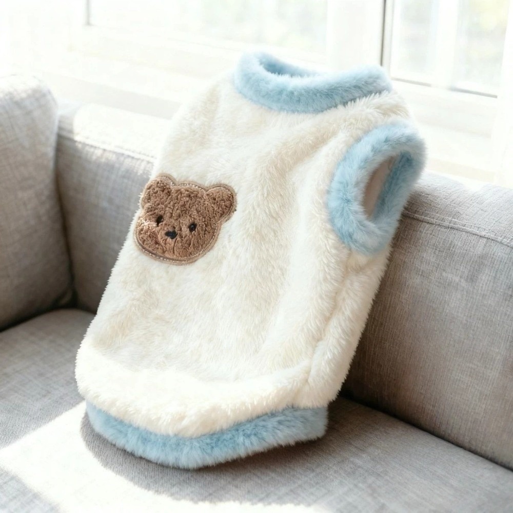 Winter Clothing Patterns - Neuer Weicher Hundepullover im Teddy-Stil, Wärmendes