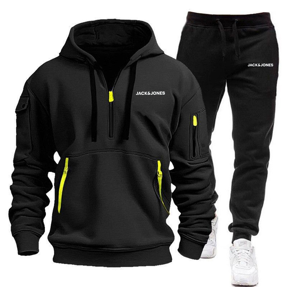 Jack Winter Clothing - 2026 Herbst Winter Herrenbekleidung Lässiger Sweatshirt-Anzug