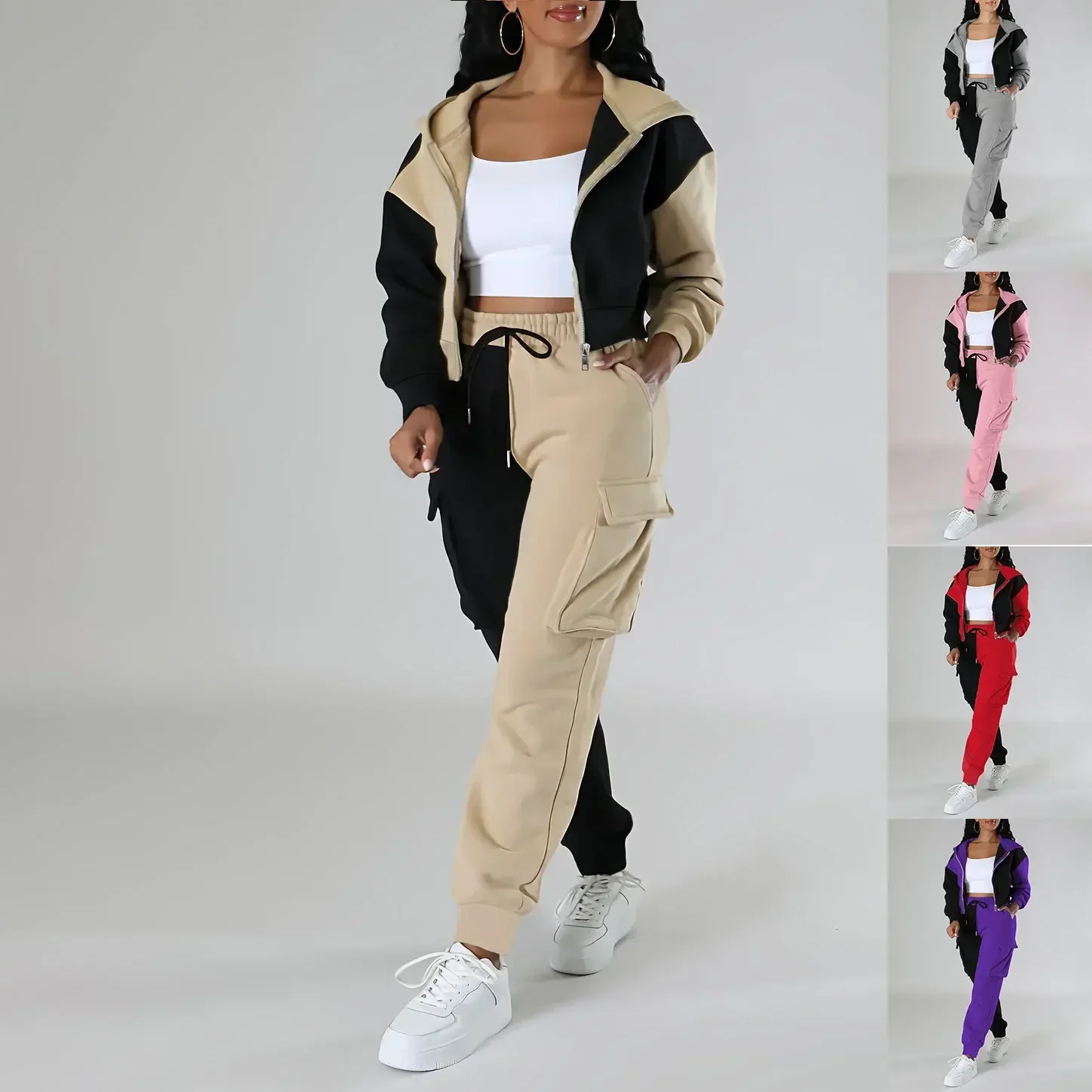 Winter Clothing Sales - Frauen Lose Herbst Winter Zwei Stücke