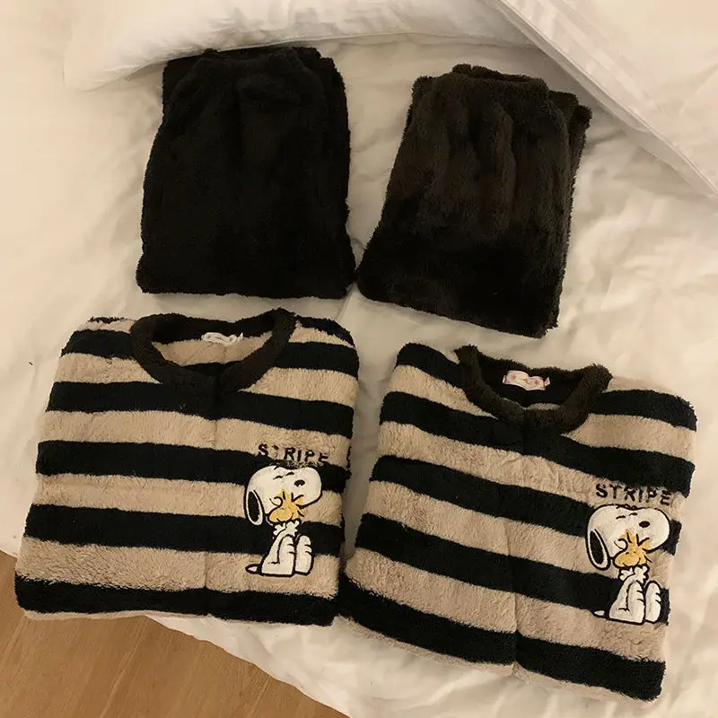 Winter Clothing Patterns - Snoopy Männer und Frauen Paar Herbst