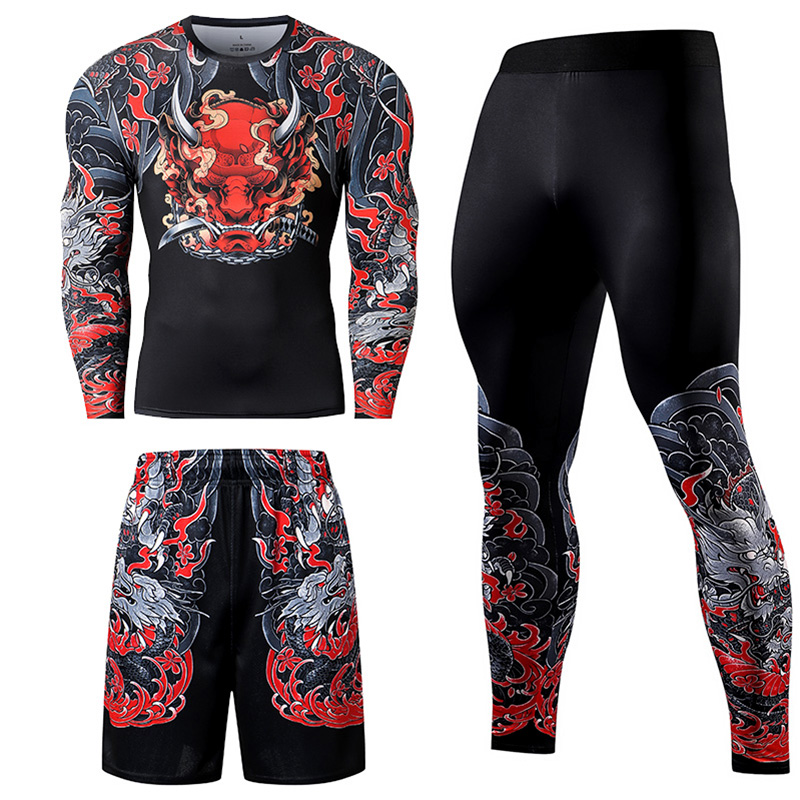 2/3PCS Männer Jiu jitsu Traini – Winter Clothing Patterns Bewertung und Preis