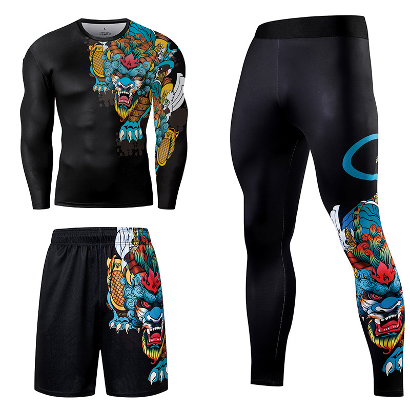 2/3PCS Männer Jiu jitsu Traini – Winter Clothing Patterns Bewertung und Preis