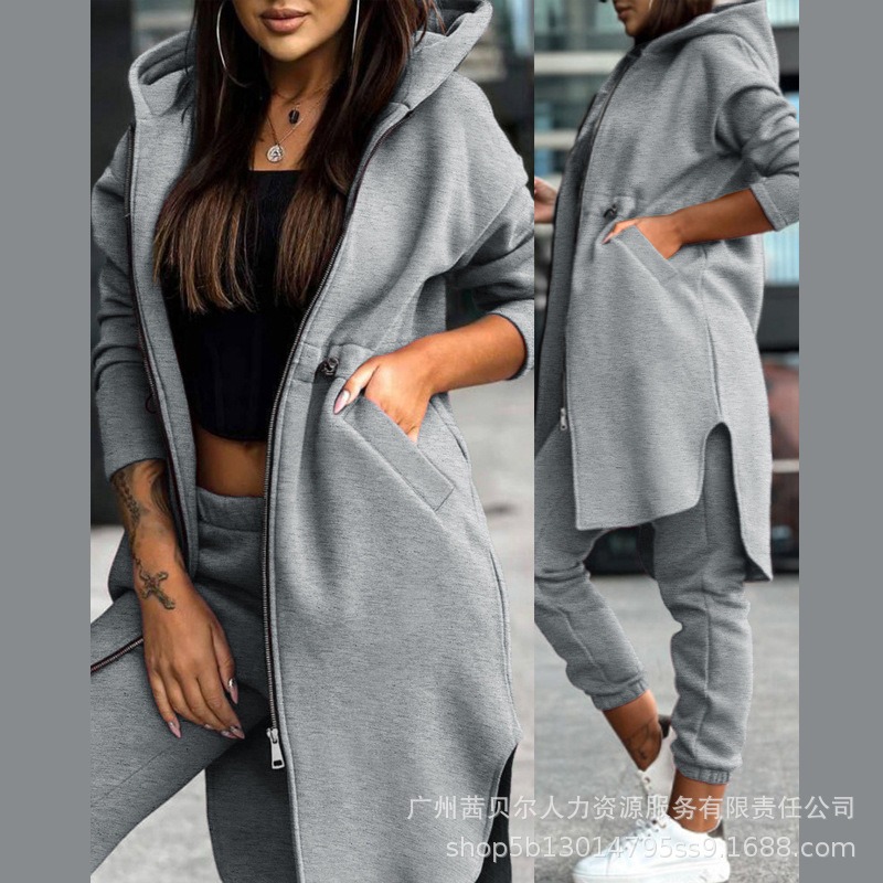 Frauen Mit Kapuze Zipper Unreg – Winter Clothing Sales Bewertung und Preis