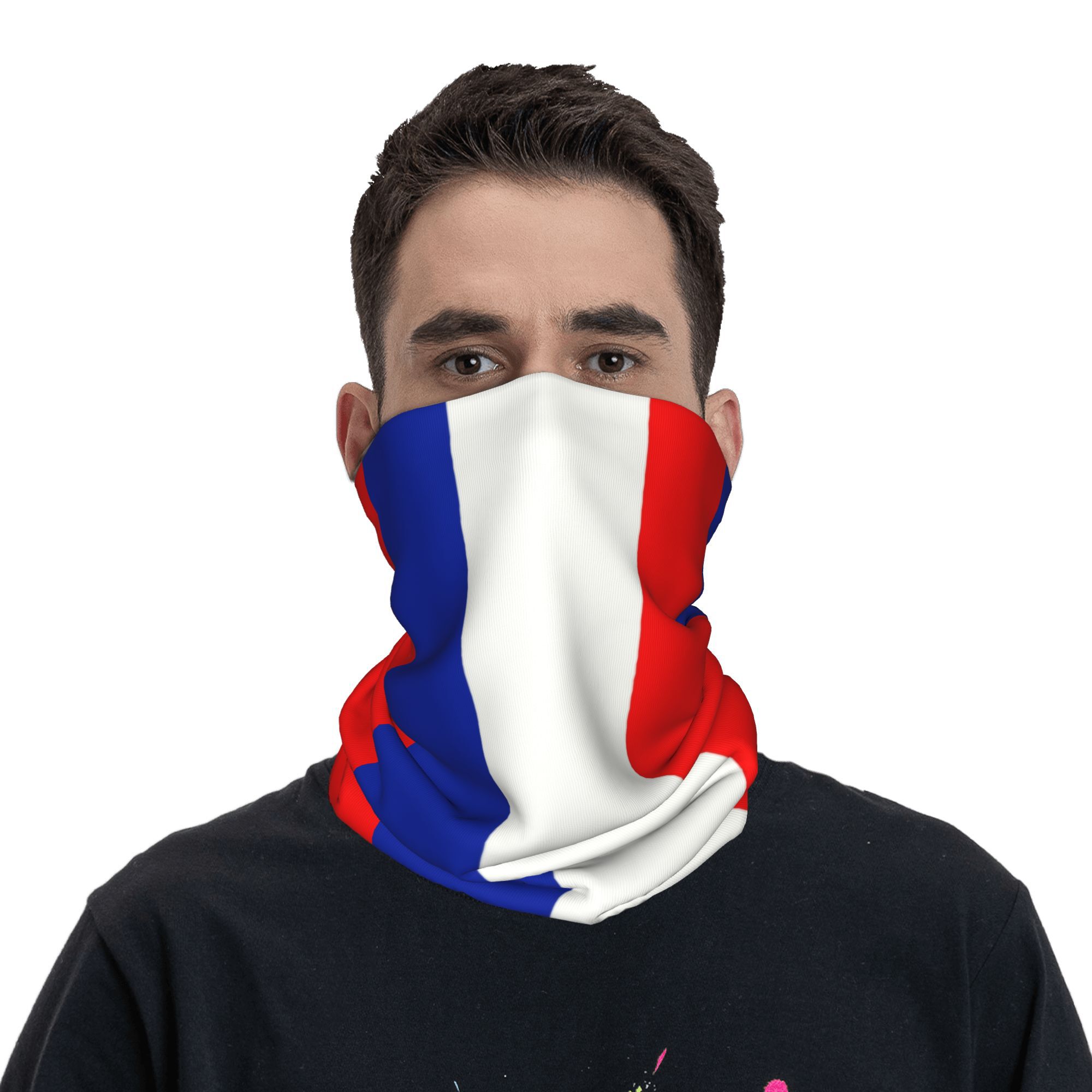 Benutzerdefinierte französisch – Neck Gaiter Fleece Bewertung und Preis