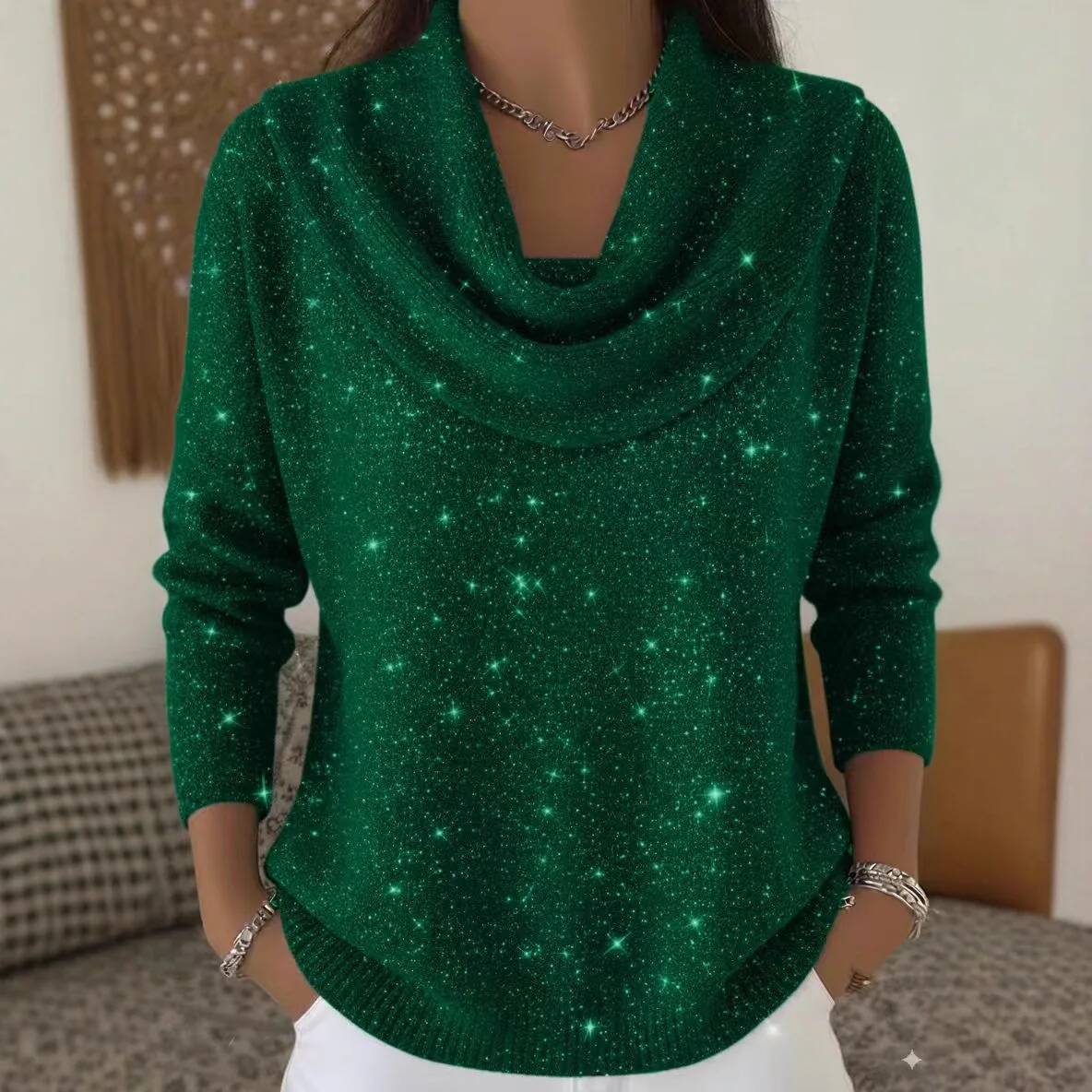 Modischer Pailletten-Strickpul – Winter Clothing Taiwan Bewertung und Preis
