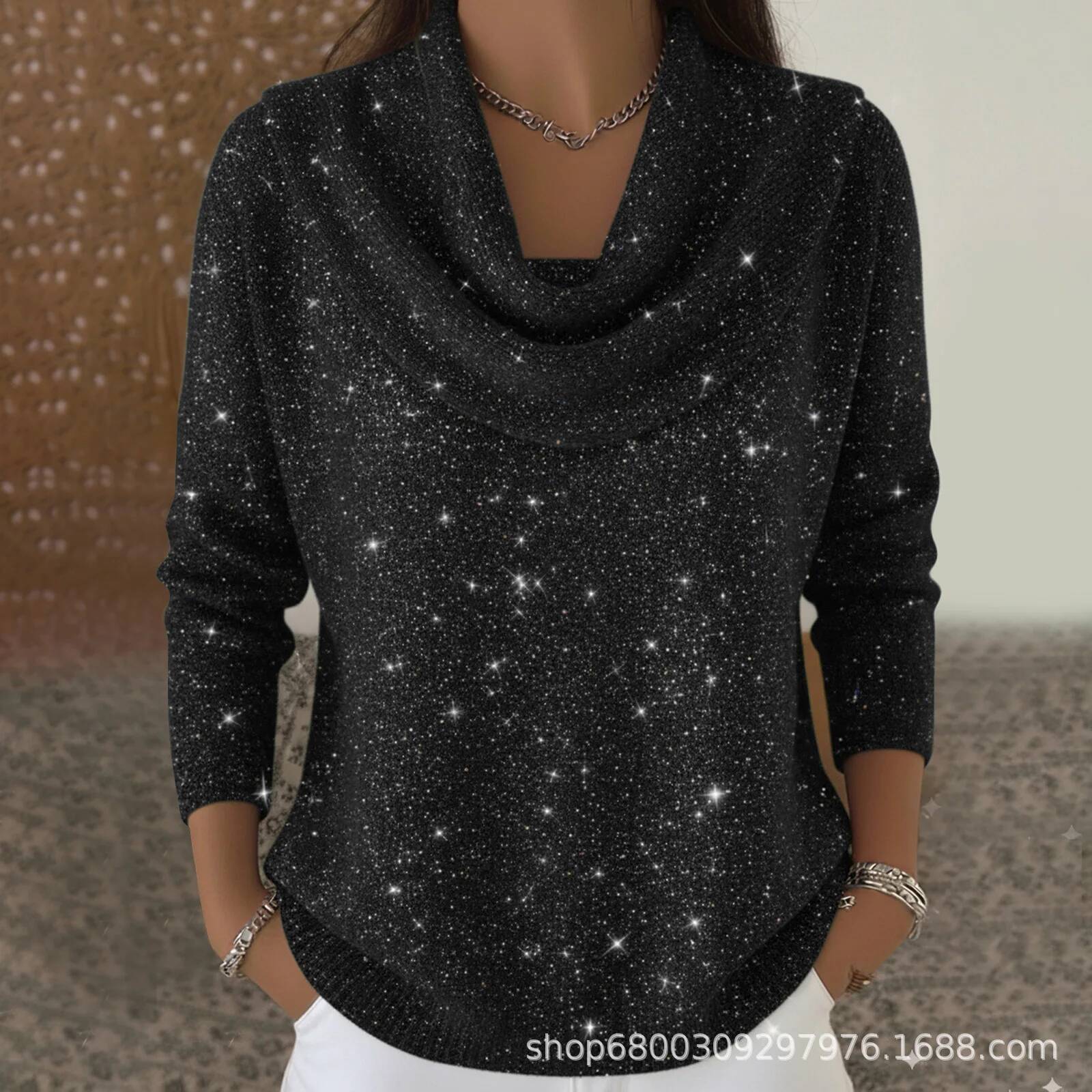 Modischer Pailletten-Strickpul – Winter Clothing Taiwan Bewertung und Preis