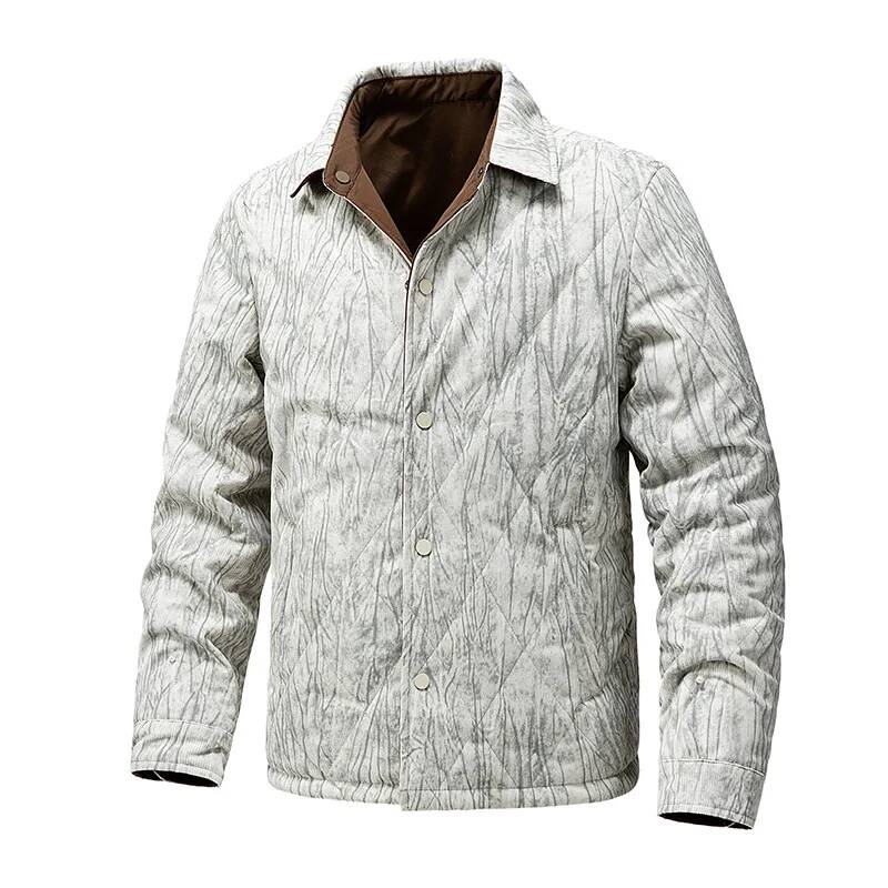 Herren Übergrößen Retro-Jacke  – Winter Clothing Taiwan Bewertung und Preis