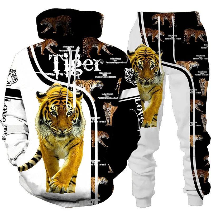 Neuer Tier-3D-Tiger-bedruckter – Winter Clothing Men Style Bewertung und Preis