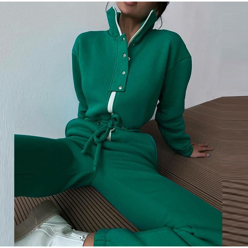 Casual Stehkragen Overalls Fra – Winter Clothing Sales Bewertung und Preis