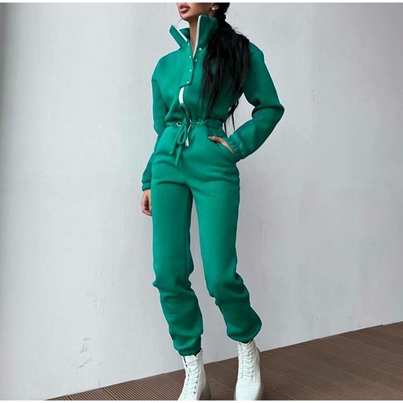 Casual Stehkragen Overalls Fra – Winter Clothing Sales Bewertung und Preis