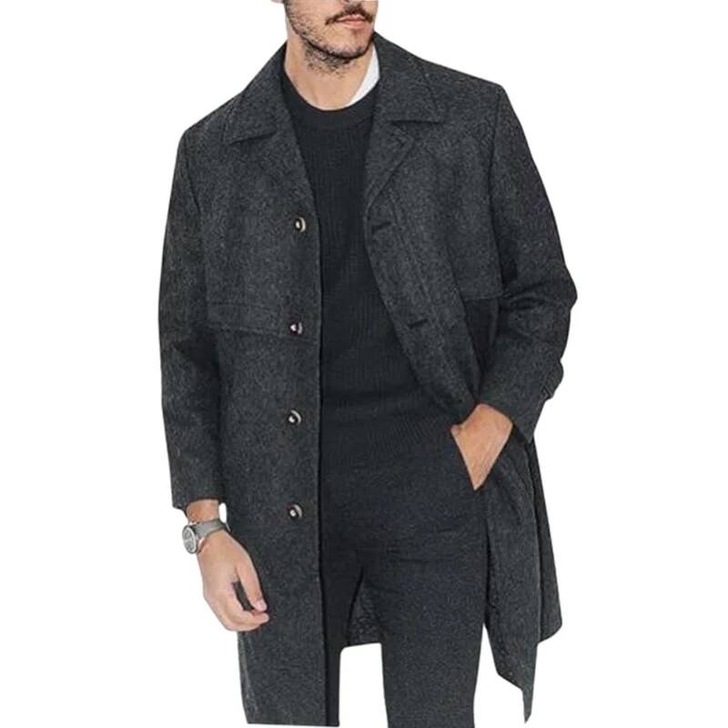 Herren-Reversmantel für Büro u – Winter Clothing Taiwan Bewertung und Preis
