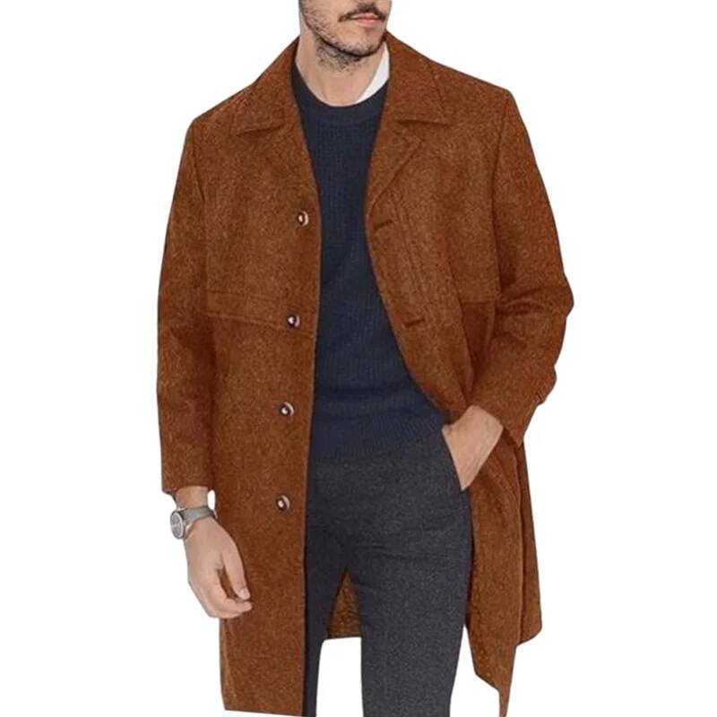Herren-Reversmantel für Büro u – Winter Clothing Taiwan Bewertung und Preis